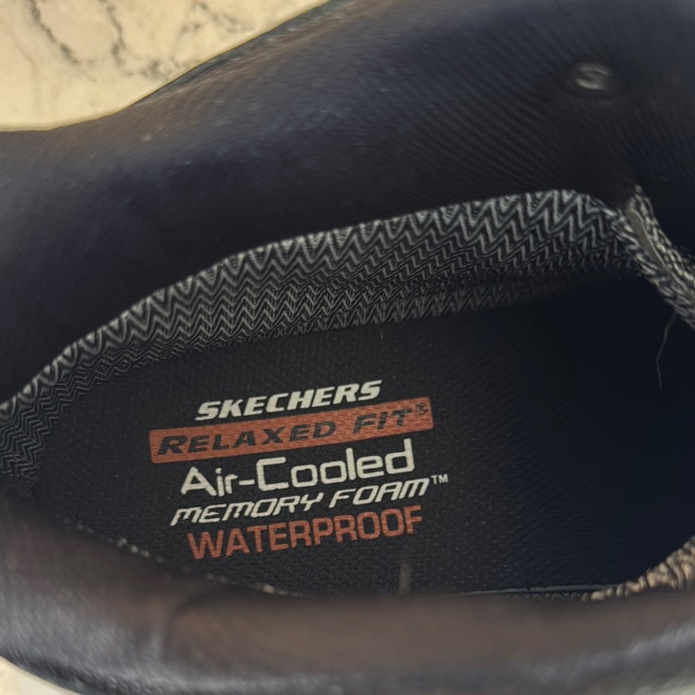 Skechers Men's Gray and Black Hiking Boots - Picture 5 of 5